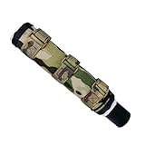 8 Inch Suppressor Cover Thermal Insulation Wrap with Burnproof Microfiber Sleeve for Hunting Shooting