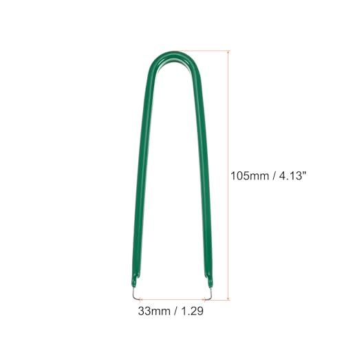 HARFINGTON 3Pcs IC Chip Extractor IC U Shape Puller Stainless Steel with Insulated Vinyl Grip Motherboard Circuit Board Component Puller Chip Extractor for PCB Removal Tool, Green