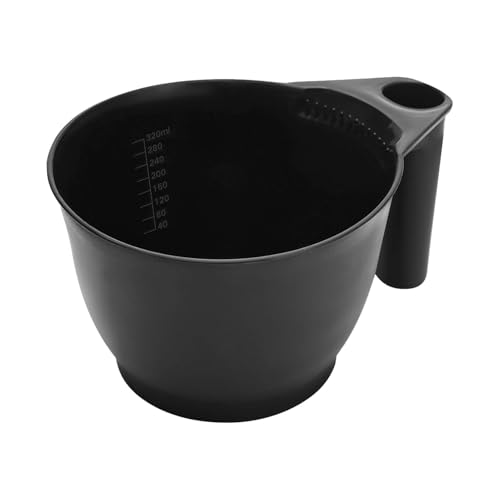 Kit de Coloration pour Teinture Capillaire, Bol de Teinture pour Cheveux, Bol de Teinture Capillaire Ergonomique avec marqueurs de Mesure intégrés, Bols à mélanger Bol à Teinture pour Cheveux Robuste