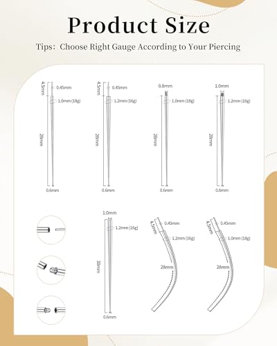 Piercing Taper Ball Grabber Tool for Changing Jewelry -Flat Back Earrings Applicator Tool,Body Piercing Kit for Ear Nose Lip2