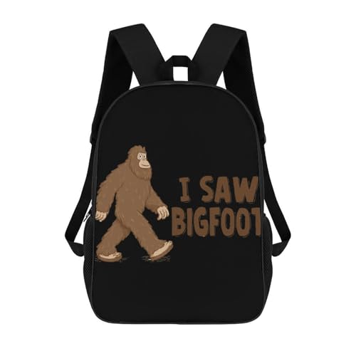 Sasquatch I Saw Bigfoot Unisex Backpack 17