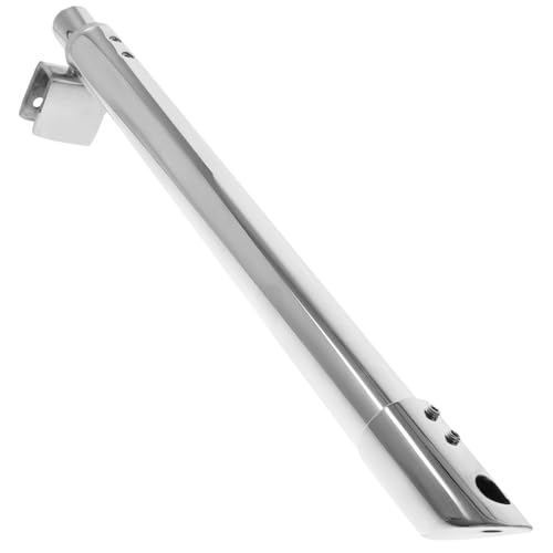 DOITOOL Barra de Soporte para Puerta Ducha sin Marco de Acero Inoxidable Soporte Fijo para Vidrio de Barra de Apoyo Resistente y Anticorrosión para Baño