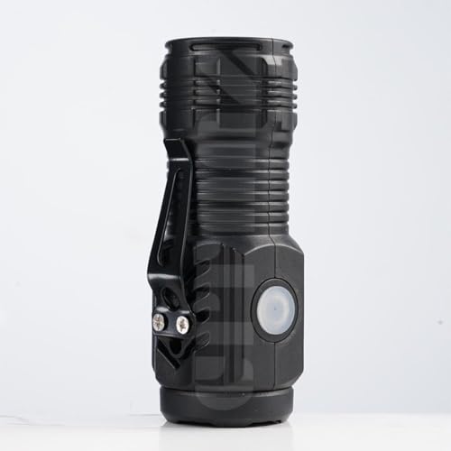Image of Three-Eyed Monster Mini Super Power Torch, 3 Light Modes Water Resistant, Rechargeable LED (Black)