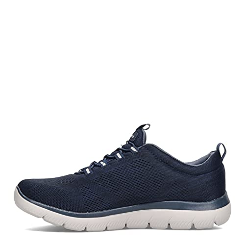 Mocasín Hombre azul marino Skechers Summits Louvin 45.5 EU Ancho para el día a día 6