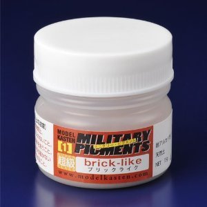 Pigment militaire SP01 pour briques de modélisme haute densité