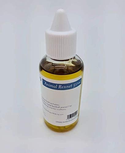 Liquid Animal Rennet - 50ml – Natural Animal Rennet for Cheesemaking | GM-Free | Traditional European Cheese Making Ingredient with Dropper – All Cheese Types