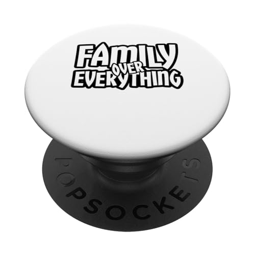 Retro Family Over Everything, Regalos FOE, Amante de la familia PopSockets PopGrip Intercambiable