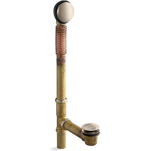1-1/2" Toe-Tap Adj 14" to 20" Bathtub Drain Bronze - Kohler K-7259-BV