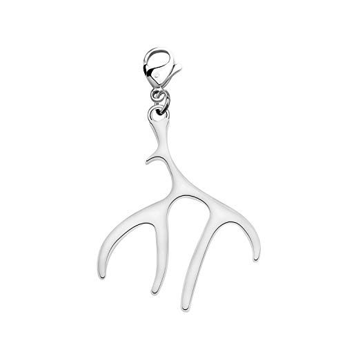 CHOORO Elk Deer Antler Branch Zipper Pull Charm