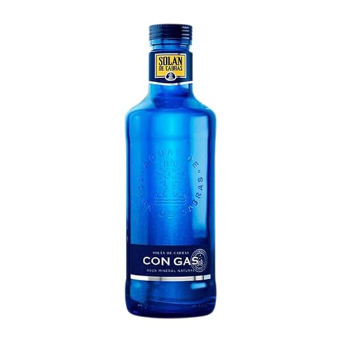 Agua Caja de 24 unidades Solán Gas Botellín Tercio 33 cl