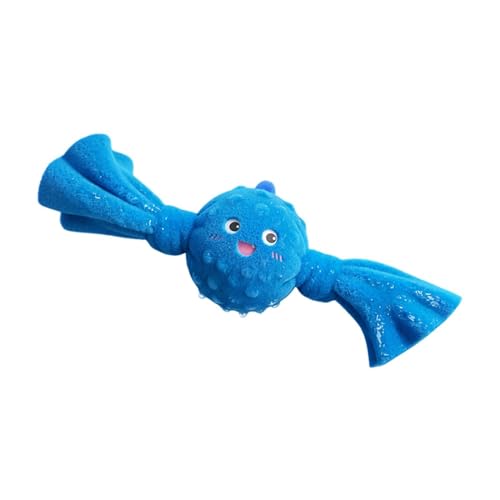 Jouets Qui Couinent pour Chiens - Poupon Interactif Apaisant pour Chiots,Peluche à mâcher pour mâcheurs acharnés - pour Jeux Intérieur Extérieur Exercice...
