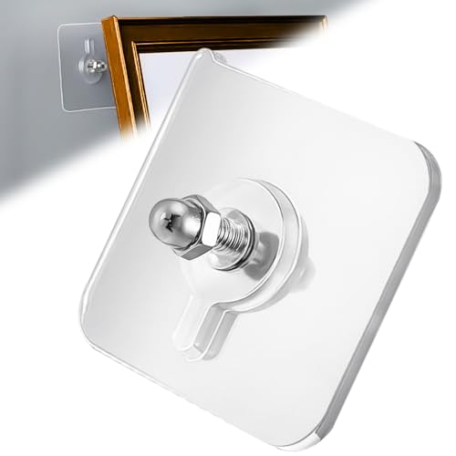 AIERSA Wall Hangers Without Nails,20 Pcs Picture Hangers Without Nails,Hang Pictures Frame On Wall...