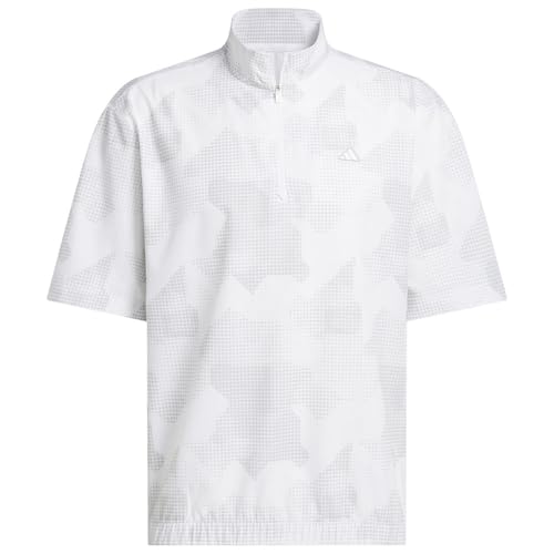 AOD-3 ① Amazon.com: Adidas Men's Go-to DWR Short Sleeve Half-Zip Pullover