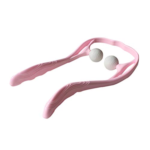 Preisvergleich Produktbild HEALIFTY Massagegerät Halswirbelsäule Schultermassagegerät Pflege Relaxed Pain Massage Ball (Pink)