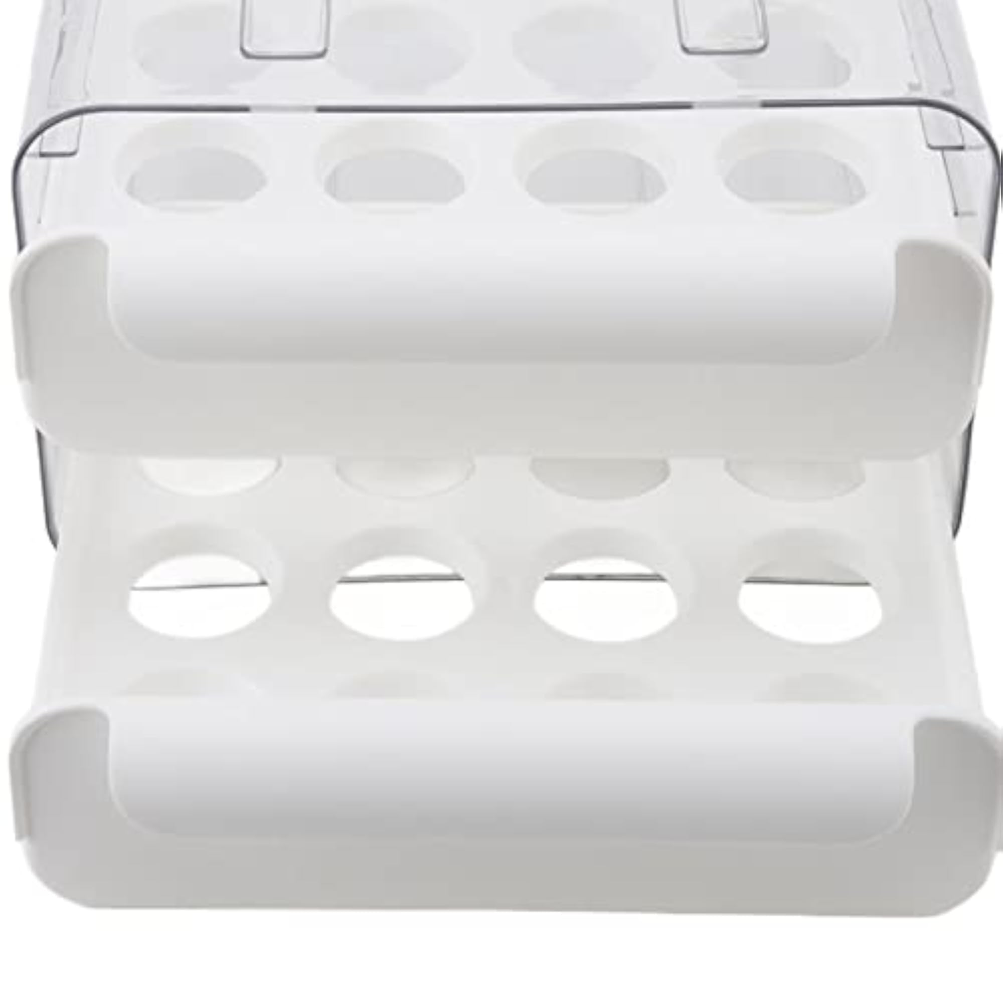 Egg Drawer, Space Saving Transparent Storage Container