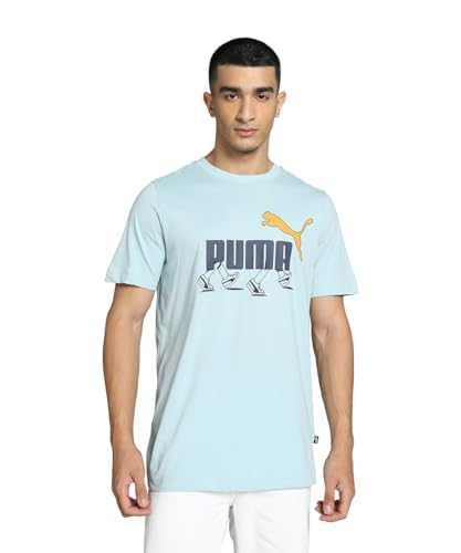 Image of Puma Men's Cotton Regular Fit T-Shirt
