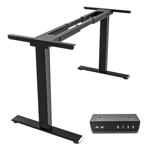 Casaottima Electric Standing Desk Frame, Dual Motor Height Adjustable Table Legs with Memory Presets...