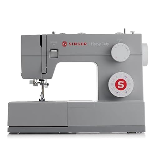 SINGER Heavy Duty 4432 (Grey) High Speed Sewing Machine +Accessory Kit...