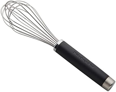 KitchenAid Batedor utilitário Gourmet, 26 cm, preto fosco