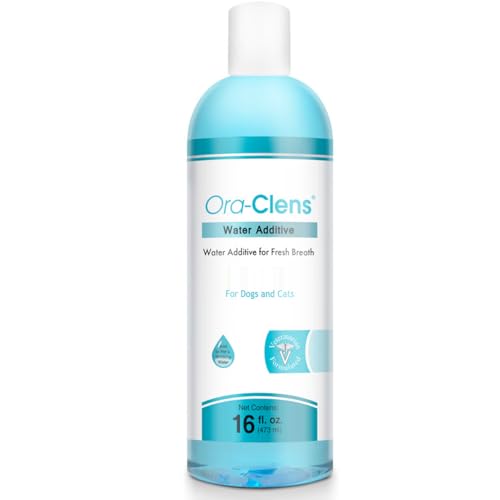 Dog & Cat Advanced Plaque and Tartar Water Additive, Dog Teeth Cl...