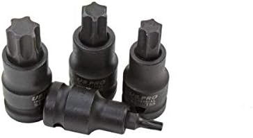 US PRO INDUSTRIAL 10pc 1/2" Dr Impact Torx Bit Socket Set T20 - T70 2087