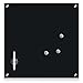 Produktbild Zeller Memobord, Glas, schwarz, ca. 55 x 55 x 2 cm