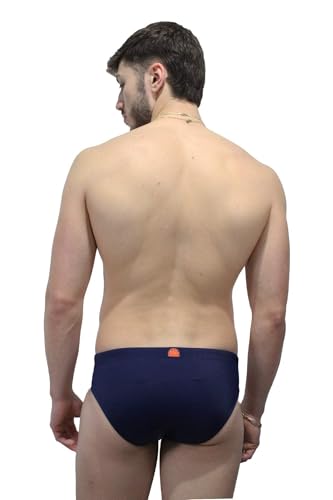 Bañador slip de hombre Sundek M279SSL3000 azul marino cómodo para natación en playa 4