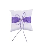 Un souvenir : conservez ce coussin d'alliances comme un magnifique souvenir de votre cérémonie. ses finitions soignées en font un accessoire de mariage précieux pour les années à venir, préservant la de votre jour j. coussin d'alliances pour le porteur d'alliances, coussin décoratif pour alliances