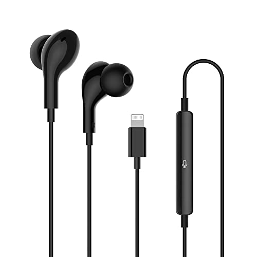 iPhone イヤホン Amazon.co.jp: MFi認証済 iPhone 用 イヤホン 有線 マイク付き