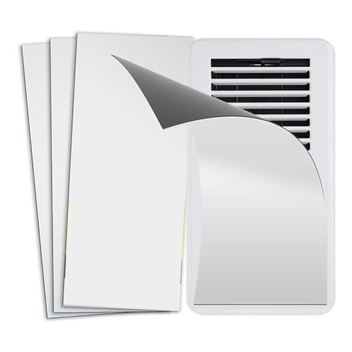 Vjsujehgy Campana Ventilación Magnética, Campana Ventilación Aire Acondicionado 5,5 X 12 Pulgadas para Rejillas Ventilación Piso, Pared o Techo del Hogar y Registros Aire, RV