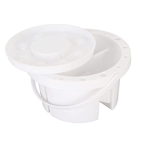 Paint Brush Washer Collapsible Thick Anti Slip Plastic Portable for Watercolor Acrylic Oil Art