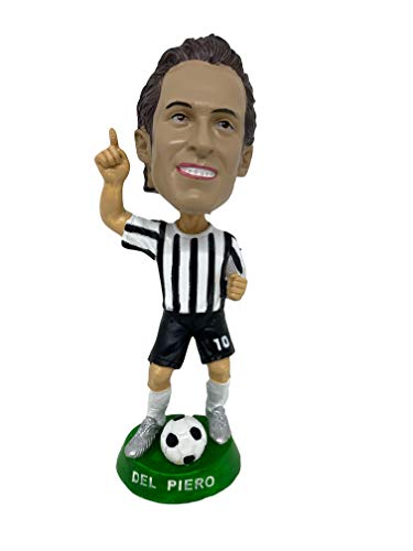 Figura Alessandro Del Piero Miniatura, Reproducción de resina, altura 20 cm,...