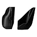 1 Pair Grip Compatible for Rog Ally, Gamepad Console Modified Handle Grip Stand Cover Shell (Black)