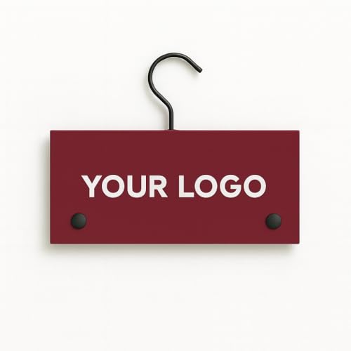 Handmade Fabric Swatch Hanger – Fully Customizable Sample Display Tag for Curtain, Upholstery, and Textile Fabrics