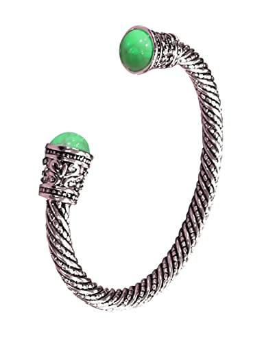 Multilayer Genuine Leather Bracelet for Men, High Polish Steel Cuff Link Bracelet 7'' 8'' 9''