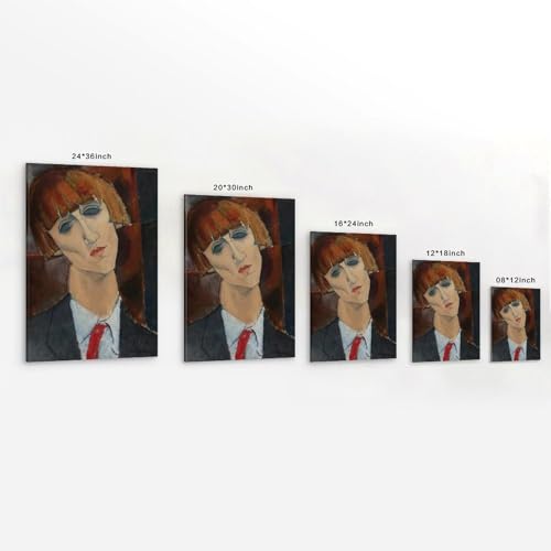 Impression sur toile Modigliani 40x60 cm pour habiller vos murs vides - 2