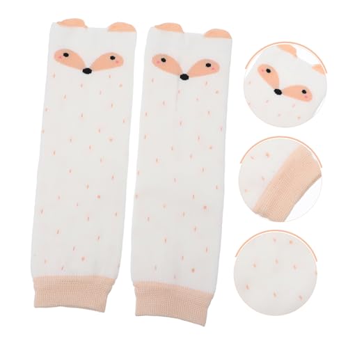 Thick Leg Warmer Crawling Pads Soft Elastic Non Press Cartoon Design for Leg Warmth and Protection3