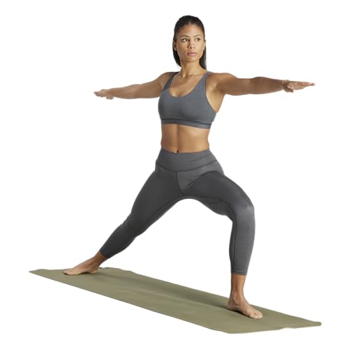 Adidas Women's All Me 7/8 Leggings, Dark Grey Heather, X-Large/Tall - image 6