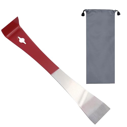 Hive Tool Bienenstock Schaber Werkzeug Imker Abstreicher Imkereibedarf Imkerwerkzeuge Ausrüstung Imker Stockmeißel Werkzeug, mit einer 10*27cm Wasserdichten Aufbewahrungstasche