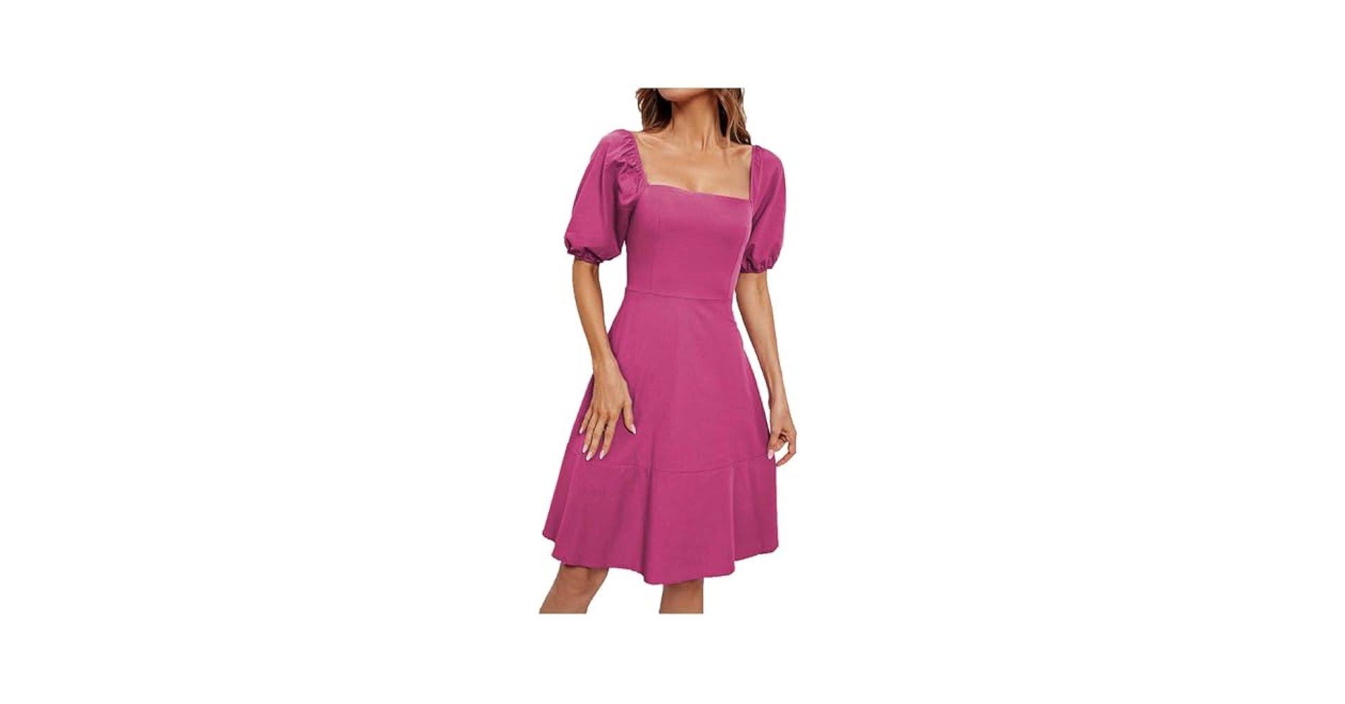 2024 アメリヴィンテージ FRILL CACHECOEUR DRESS S Ameri（アメリ）の「FRILL CACHECOEUR DRESS（ワンピース）」 - WEAR