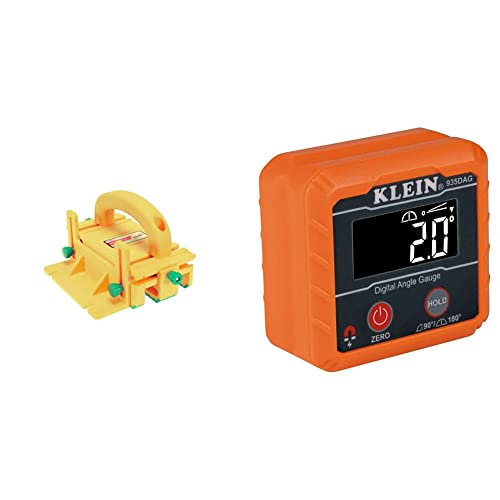 Microjig Grr-Ripper Gr-100 3D Table Saw Pushblock, Yellow & Klein Tools 935Dag Digital Electronic Level And Angle Gauge, Measures 0-90 And 0-180 Degree Ranges, Measures And Sets Angles #TOP4