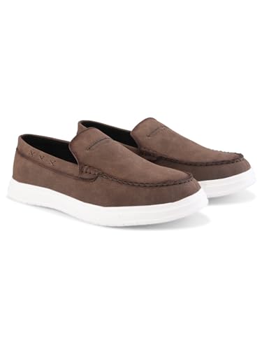 Image of Prolific Men's Slip-On Sneaker Cum Loafer Shoes | Cushioned Footbed Finish