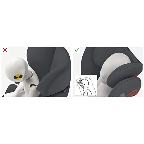 CYBEX Solution B2-Fix+Lux Booster Seat-Steel Grey - Thumbnail 2
