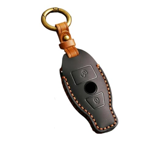 Etui clés de voiture Mercedes en cuir cadeau idéal pour passionné AMG Classe A C E GLC