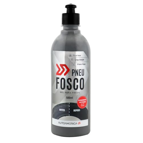 Pretinho de Pneus longa duração Pneu Fosco 500ml Autoamerica