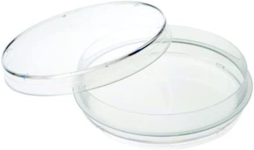 Petri Dish | Sterile Polystyrene Laboratory Petri Plate Clear, Durable, and Transparent Dish for Microbiology, Cell Culture (3)