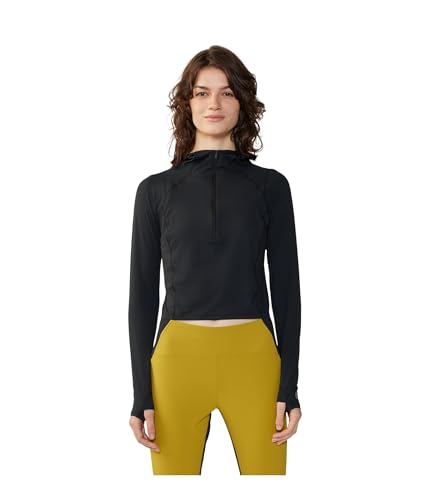 Crater Lake Crop Zip Mountain Hardwear - Chemise de sport femme