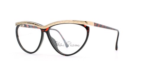 Preisvergleich Produktbild Paloma Picasso Damen Brillengestell Gold Gold Red