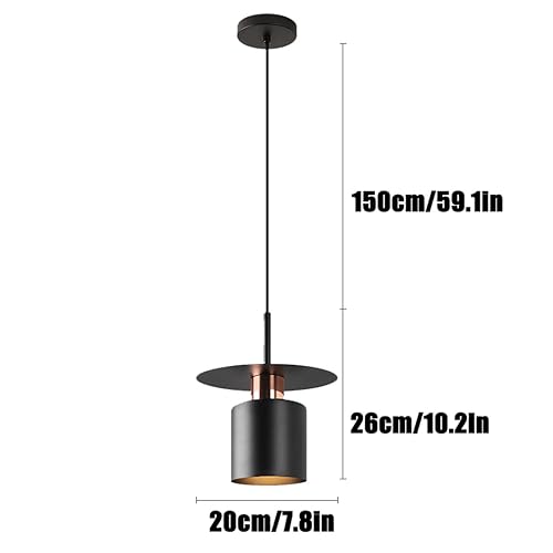 Lámpara colgante industrial que soluciona la falta de luz en islas de cocina 2