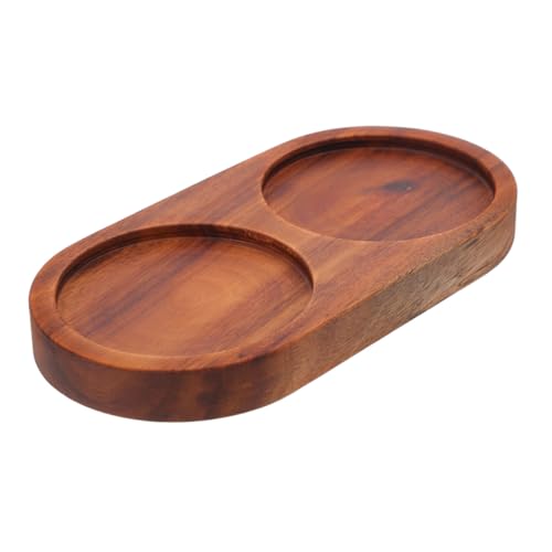 IMIKEYA 木製スパイスグラインダー用安定トレイ 滑り止め設計 精密フィット 研磨器底座 ダイニングテーブル保護 キッチンアクセサリー